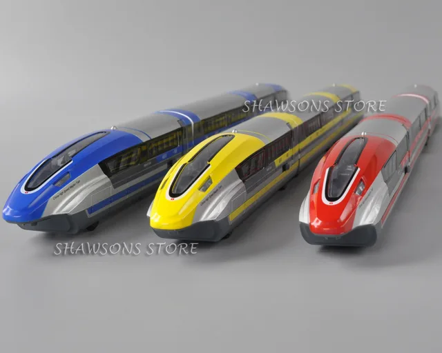 Diecast Train Model Toys 64cm China High Speed Maglev Train Pull Back Miniature Replica With Sound Light AliExpress