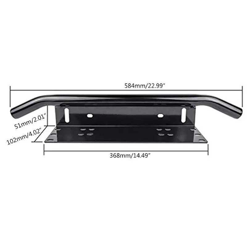 Универсальный автомобильный передний бампер, номерной светильник, кронштейн для внедорожника, держатель лампы для внедорожника, светодиодный светильник, держатель для бара, автомобильные аксессуары