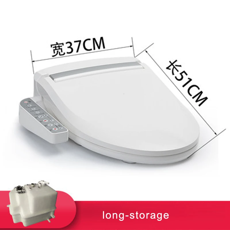 A1-long storage Wetips сиденье для ванной комнаты с подогревом женское моющее сопло самоочищающееся мягкое медленное закрывание Tapadera De Wc умное биде сиденье для унитаза - Цвет: A1-long storage