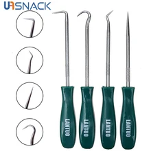 

4pcs car oil seal screwdriver oil seal puller O-hook gasket removal seal ring hook car repair tool rubber ring car removal tool