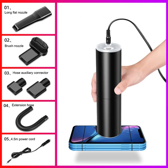 12V Car Vacuum Cleaner Portable Handheld Vacuum Cleaner Appliance Auto Accessories Household Interior 1ef722433d607dd9d2b8b7: China
