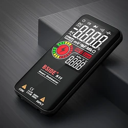 BSIDE S10/S11 Digital Multimeter LCD Display 9999 Counts Smart DC AC Voltage Capacitor Tester Ohm Continuity Tester Multimeter