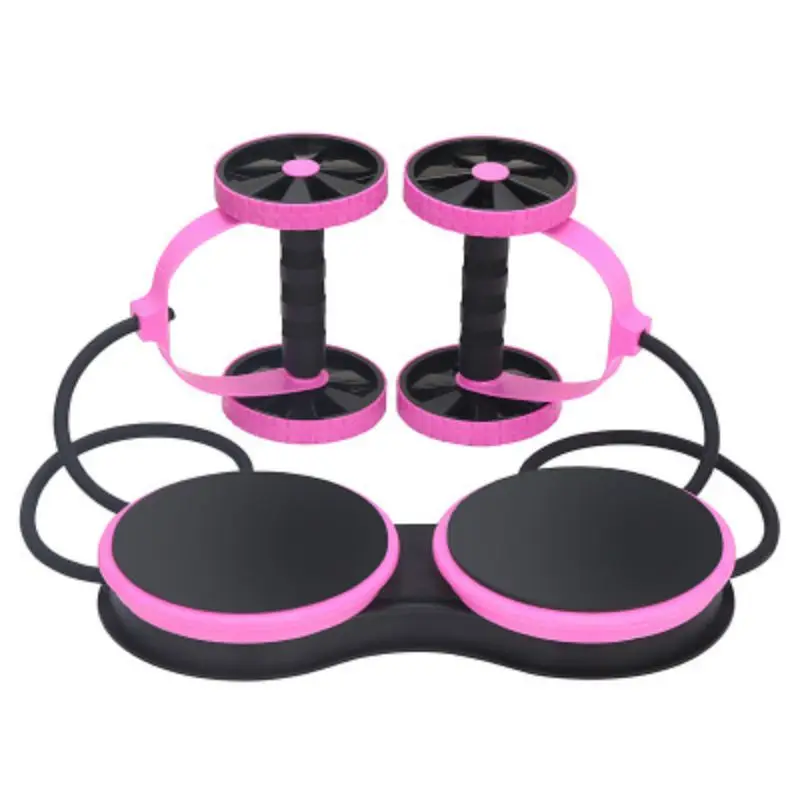 

Abdominal Multifunction Wheel Muscle Rollers Trainner Slimming Arm Leg Device Double Weight Loss Fitness Twisting Machine