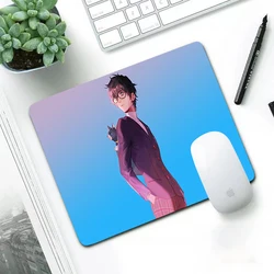 Persona 5 borracha mouse pad pequeno tamanho pc gamer computador durável mousepad teclado mesa acessórios de jogos csgo mausepad