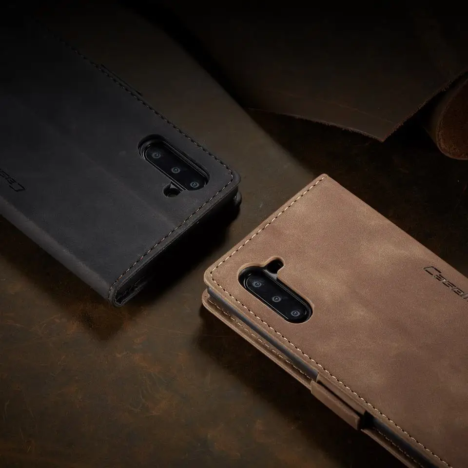 Флип-чехол для samsung Galaxy Note 10 Plus, чехол-кошелек, кожаный роскошный противоударный чехол для мобильного телефона s Note 10+ Pro Cover