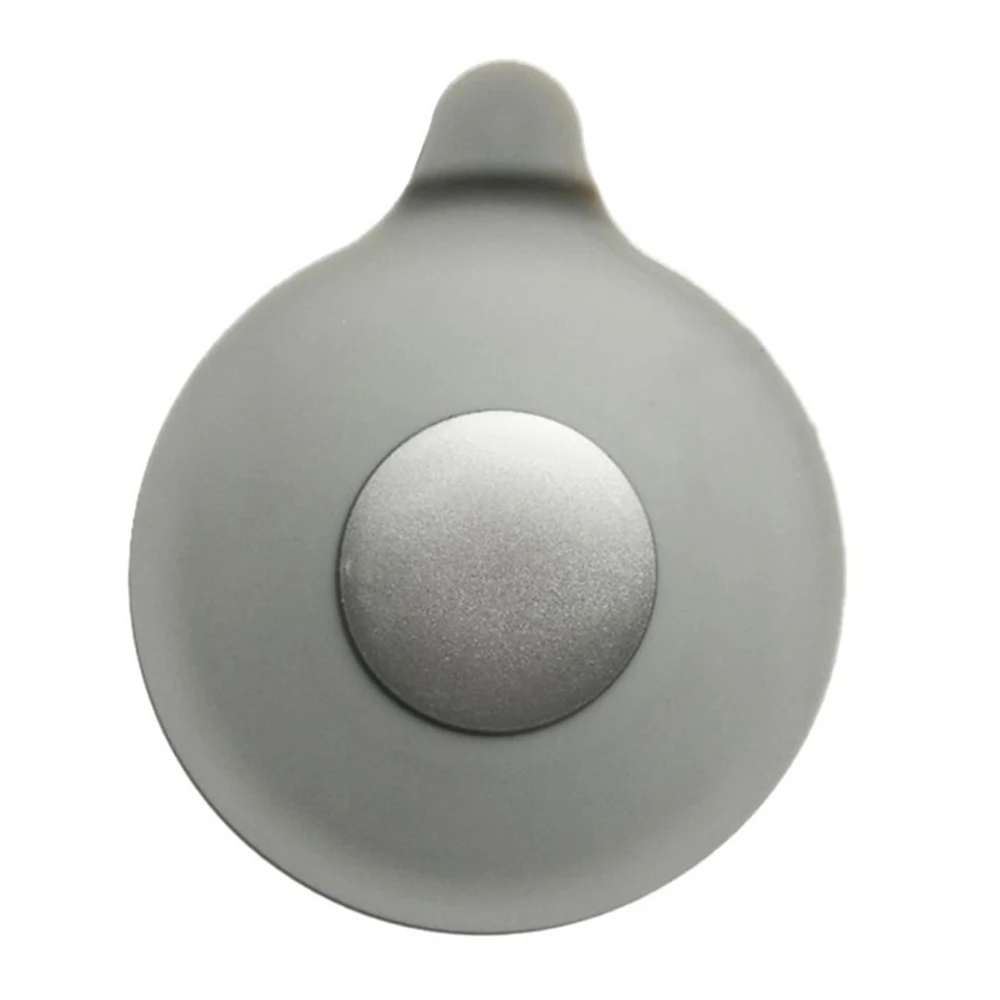 Grey Kitchen Drop-shaped Water Plug with Silicone Sucker Floor Leakage Pool Cover - Цвет: Grey