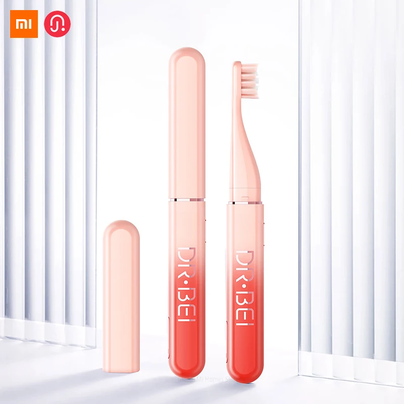 

Xiaomi Mijia Dr. BEI Sonic Electric Toothbrush Q3 Pink Gradient Exquisite Compact Appearance Lightweight DuPont Diamond Soft