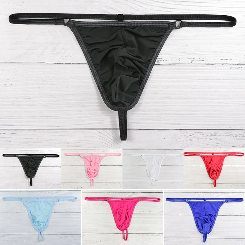 Мужские стринги с низкой посадкой дышащее нижнее белье Т образной спинкой