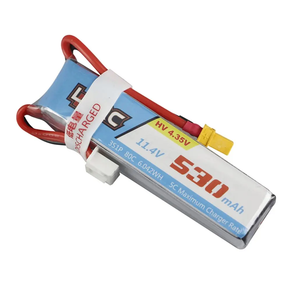 LDARC 11,4 V 530mAh 80C 3S Lipo аккумулятор набор для сборки дрона Высокое качество литиевая батарея электрическая Подсказка для LDARC 90GTI