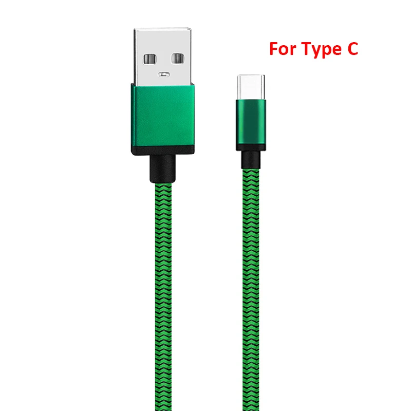 14 1 м 2 м Micro USB кабель для быстрой зарядки шнур для ios Android мобильный телефон для samsung для iphone планшет Тип c кабели для зарядки - Цвет: 14