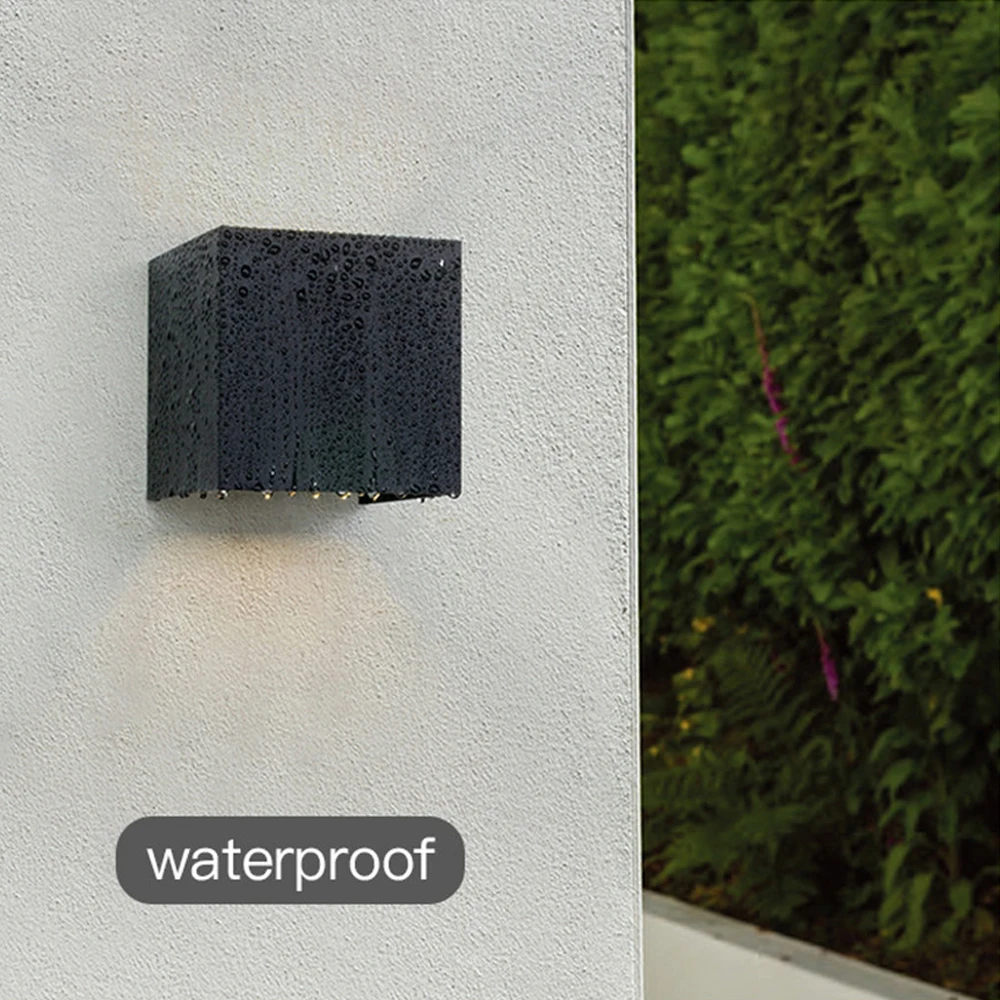 Водонепроницаемые светодиодсветодиодный настенные лампы комнатный и уличный
