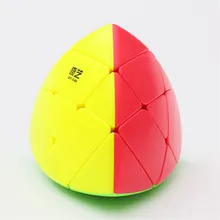 Qiyi Mastermorphix 3x3 головоломка, волшебный куб, рисовая пельмень, скоростной кубик, профессиональная пирамидка, обучающая игрушка для детей