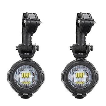 

Motorcycle 6000K 8000LM LED Front Illumination Spotlights Headlights Fog Lights for Harley BMW Honda