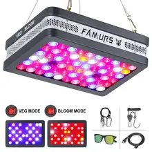 Luz Led de crecimiento Famurs, espectro completo, Reflector de 800W, Chips triples, interruptor de floración vegetal, fitoamplificador para tienda de cultivo de planta de interior(China)