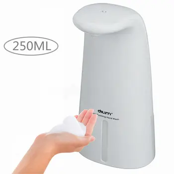 

250ML Automatic Soap Dispenser Touchless ABS Hands Free IR Sensor Sanitizer Dispensador for Kitchen Bathroom