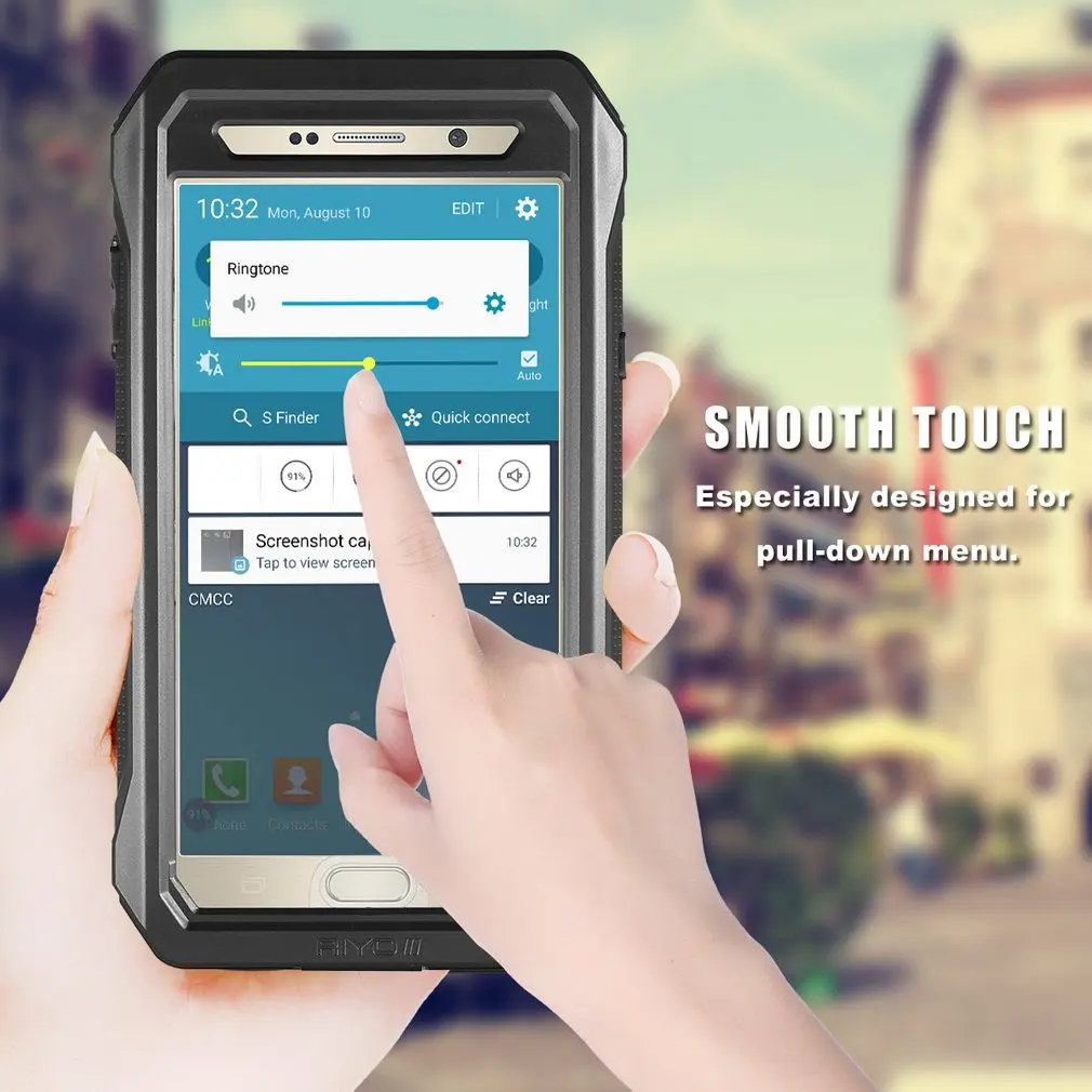 Waterproof Shockproof Dirt Snow Proof Case Cover W/Stand for Samsung Note5