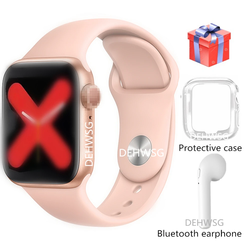 

IWO 8 Plus Smart Watch 44mm Case IWO8 Smartwatch Series 4 For Apple IOS Android Phone Sport Watch VS IWO 12 13 NOT APPLE WATCH