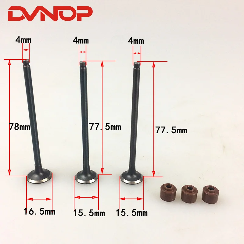 

Motorcycle valve for Yamaha MBK Aerox Neos Neo's Ovetto Giggle 50 50cc 4 Stroke valve oil seal