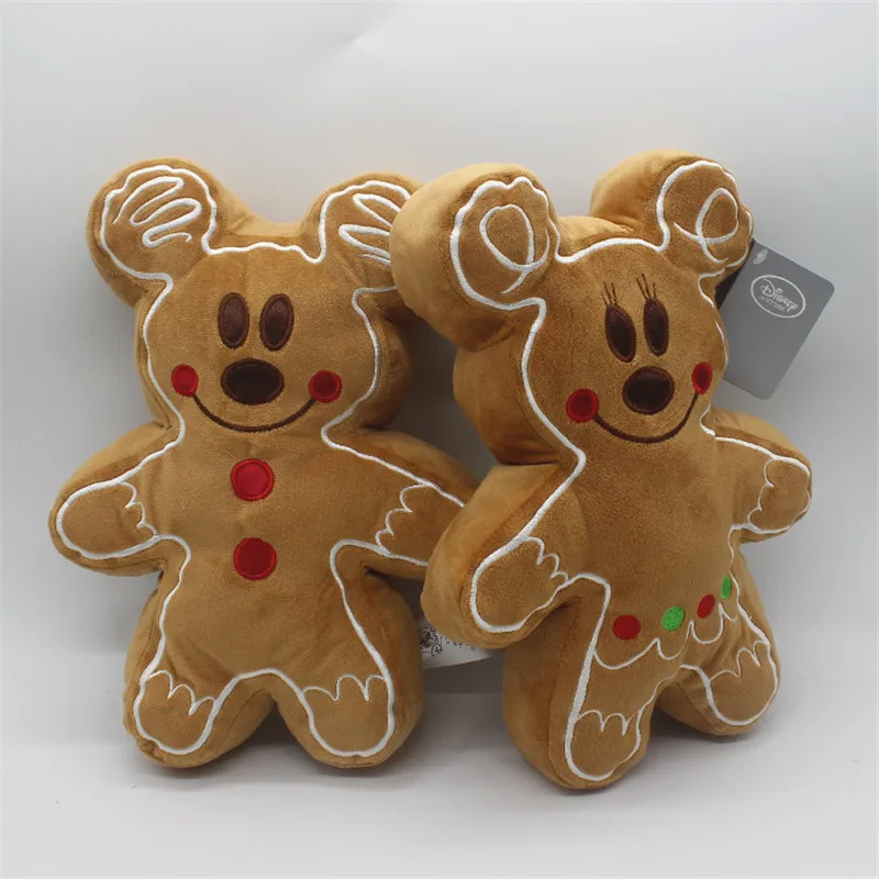 mickey mouse gingerbread man plush