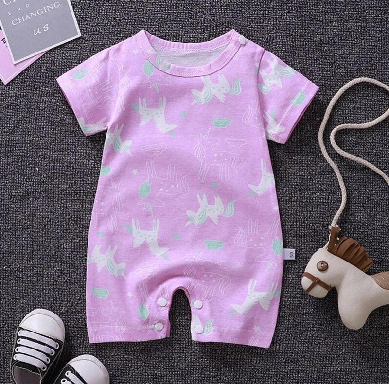 Summer Baby Rompers Boys Girls Jumpsuits Newborn Short sleeve Baby Climbing Clothes Baby Romper Infant Costumes Pajamas Summer Baby Rompers Boys Girls Jumpsuits Newborn Short sleeve Baby Climbing Clothes Baby Romper Infant Costumes Pajamas