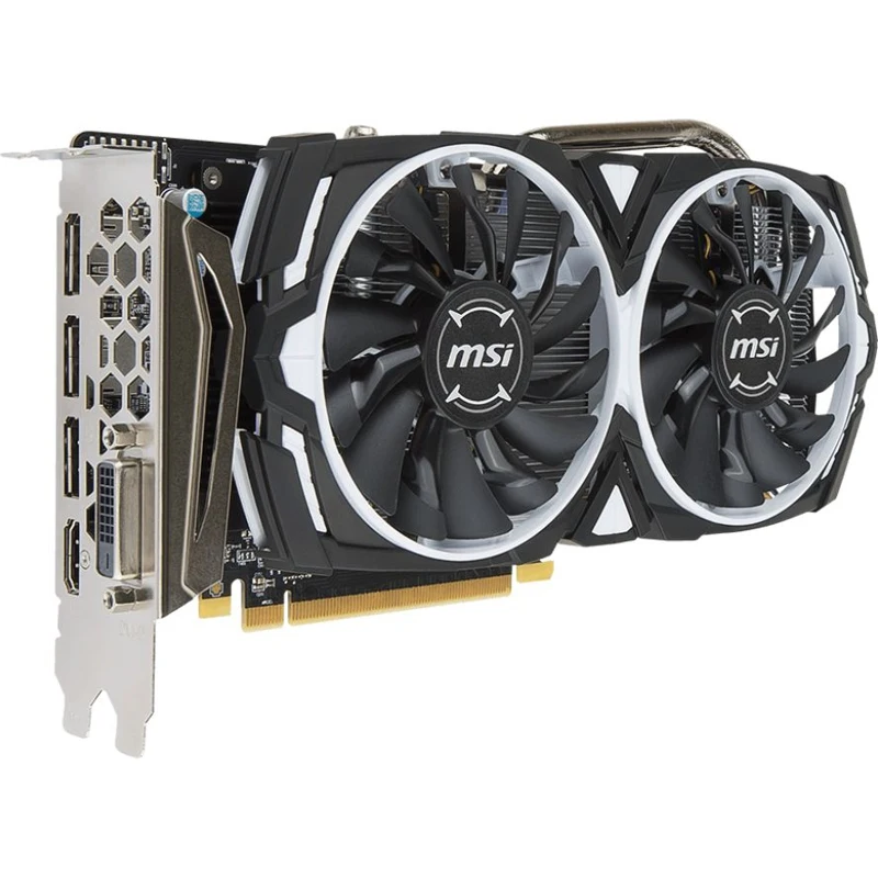 Видеокарта MSI AMD Radeon RX 570, Radeon RX 570 ARMOR 8G, 8Гб, GDDR5, Ret