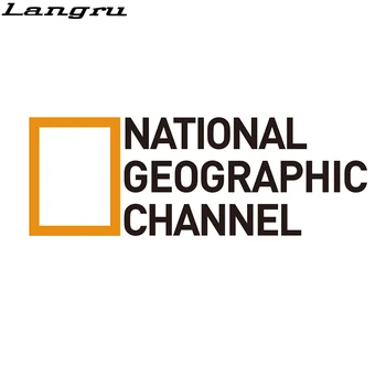 

Langru 28*9.8cm National Geographic Channel Sticker Car Door Decoration Vinyl Decal Accessories Jdm