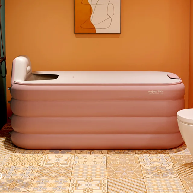 Összecsukható, Intelligens Felfújható Kád Felnőtt Hordozható Szigetelhető Baba Medence Vastagító Fürdőfürdő Piscina Beáramló Fürdőszoba Termékek