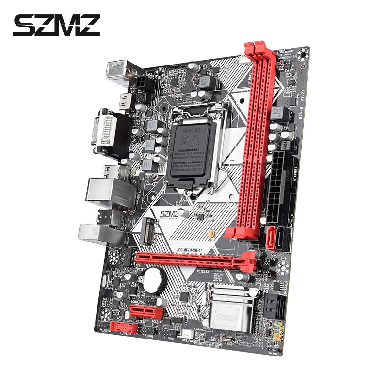 SZMZ B75H LGA1155 motherboard set  with 2*8gb DDR3