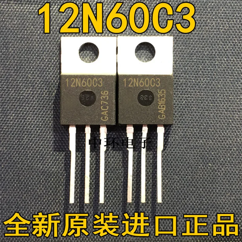 

10 шт., SPP12N60C3 12N60C3 TO-220 12A 600V TO-220