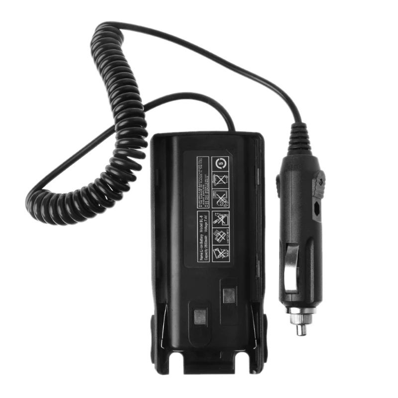 Автомобильное зарядное устройство батарея Eliminator Адаптер для Baofeng UV-82 Радио Walkie Talkie LX9A
