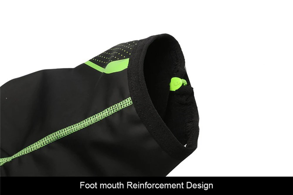 Cycling Shoes Cover Waterproof Windproof Boot Covers Reflective Winter Warm MTB Bike Bicycle Overshoes Shoe Protector BC0204 (8)