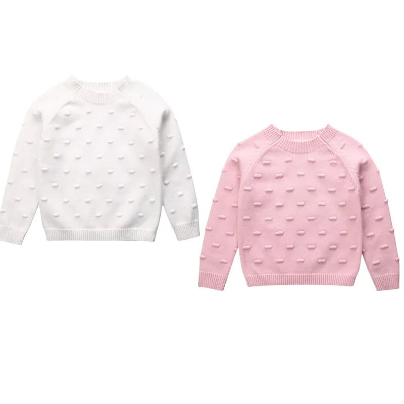 New Infant Baby Girl Autumn Winter Clothes Knitted Sweaters Woolen Pullovers Tops | Детская одежда и обувь