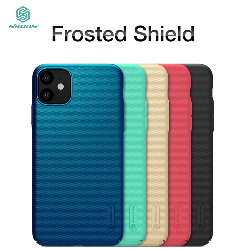 

10piece/lot 2019 For iPhone 11 Case Cover NILLKIN Fitted Cases For iPhone 11 Super Frosted Shield For iPhone 11 6.1''