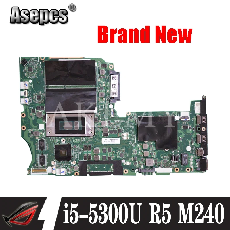 NM-A351 материнская плата для ноутбука For Lenovo ThinkPad L450 процессор i5 5300U R5 M240 2G DDR3 100%