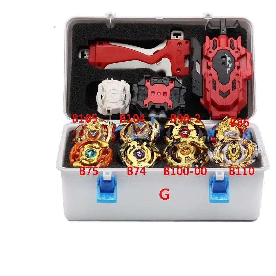 Beyblade Burst набор игрушек B150 B149 Bayblade набор металлический Fusion боевой гироскоп 4D с 4 пусковыми вращающимися верхними лезвиями игрушки
