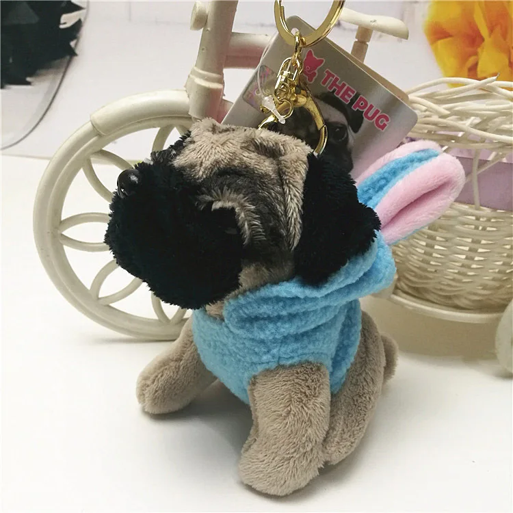 Милый Sovan Dog 10 см брелок игрушки плюшевая собака плюшевые игрушки мягкие животные маленькие несколько цветов кулоны-куклы подарок - Цвет: image