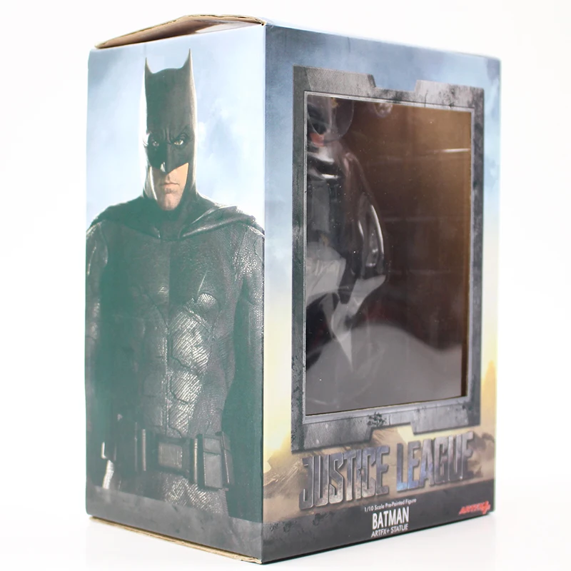 ARTFX Justice League фигурка Бэтмен Супермен Чудо-Женщина вспышка Aquaman Trident Cyborg модель игрушки