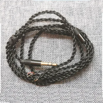

diy earphone wire twist cable 4 share 7N copper wire 5pcs