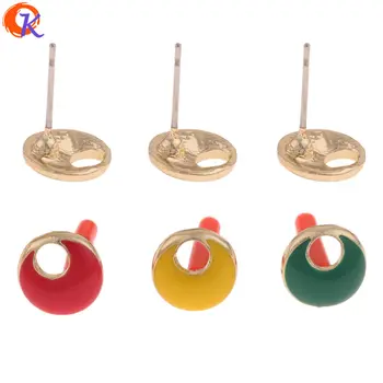 

Cordial Design 100Pcs 9*10MM Jewelry Accessories/Earrings Stud/Round Shape/DIY Jewelry Making/Hand Made/Earring Findings