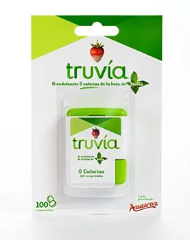 

Truvía Edulcorante de Stevia Comprimidos, Envase 100 UDS 25 gr