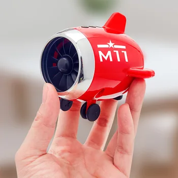 

2020 New Mini Bluetooth Speaker Portable Aircraft Speaker Mini Cute Outdoor Wireless Aircraft Bass Stereo music center USB AUX T