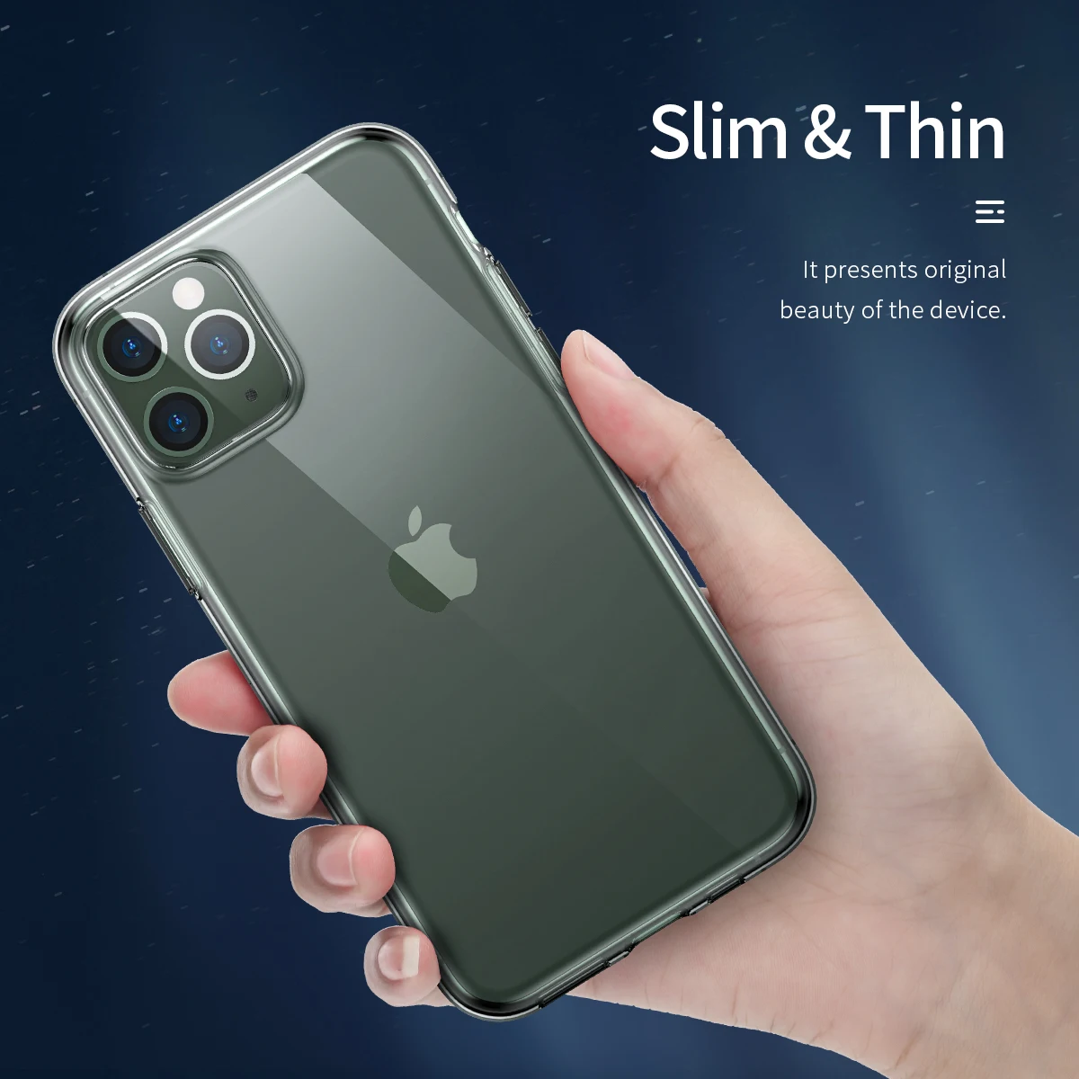 ROCK тонкий Тонкий прозрачный чехол для телефона высокой четкости для iPhone 11 Pro Max Прозрачный Мягкий ТПУ силиконовый защитный чехол для телефона