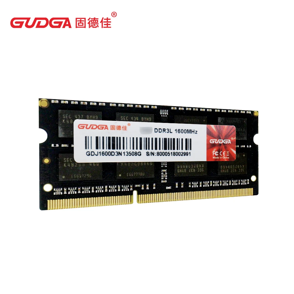 GUDGA DDdr3NB 8 Гб 1600 Sodimm Ram Memoria для ноутбука Ddr 3 МГц Ddr3 ноутбук|Оперативная память| |