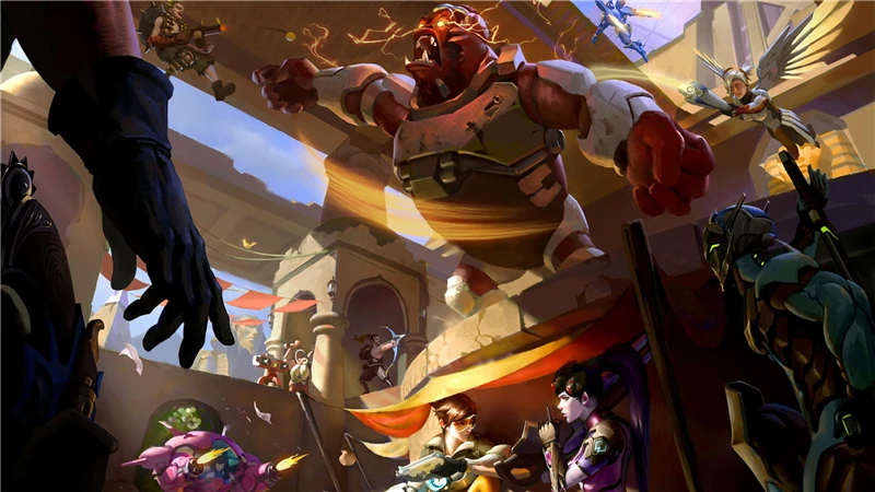 Печать художественная игра OW Overwatch печать плаката Tracer Mei Sombra Widowmaker D. Va печать плаката на холсте Печать Сексуальная Живопись Домашний Декор - Цвет: As the pic