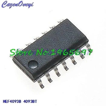 

50pcs/lot HEF4093BT,653 IC SCHM TRIG NAND QD 2IN 14SOIC HEF4093BT,6 NEW Semiconductors 4093BT, HEF4093B 4093BT,6 HEF4093