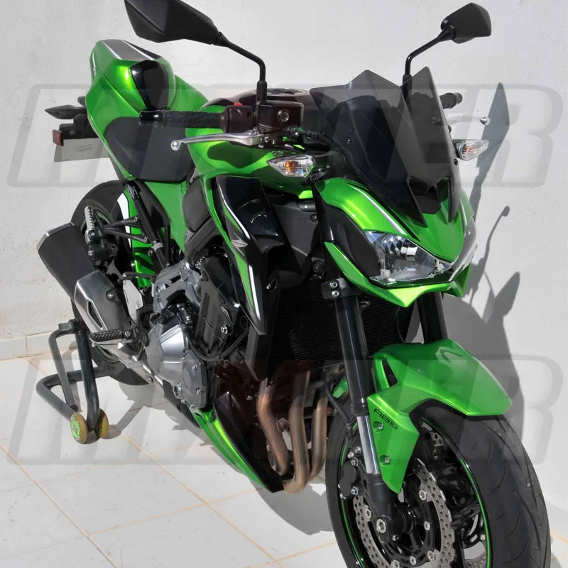 Мотоцикл спортивный козырек ветровое стекло дефлектор ветрового стекла для Kawasaki Z900 Z-900 '17-'19 Z 900 Double Bubble