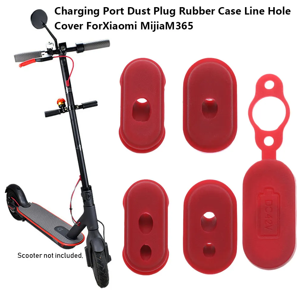 Dust-Plug Scooter-Accessories-Parts Rubber M365 Xiaomi Mijia Electric Silicone Cover