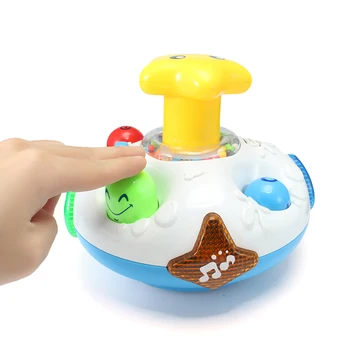 

Electric Turn Around Musical Toy With Sound And Light Early Educational toy Infant Toddler Developmental Toy