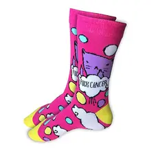 Новинка; носки унисекс из чесаного хлопка; забавные носки с изображением кота