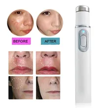 Шрам Машинка для удаления портативный массаж терапия мягкая удаление морщин синий свет прочный от акне лазерная ручка KD-7910